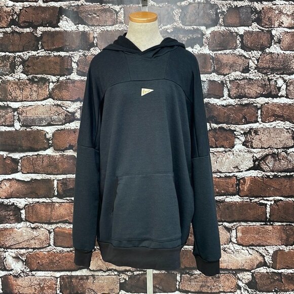 DESO Hemlock Pullover Hoody NWT Pocket Black Night Size X Large XL - Picture 5 of 15